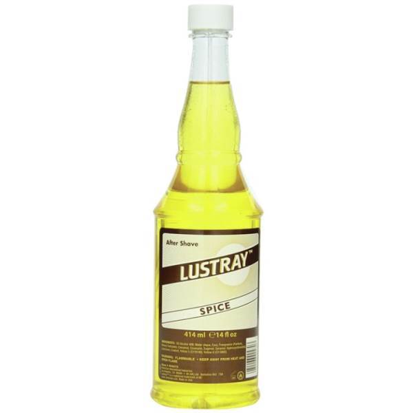 CLUBMAN Lustray Spice After Shave Cologne 14 Oz Model #CU-904070, UPC: 070066904703