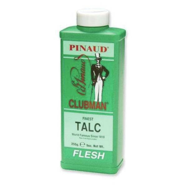 CLUBMAN Pinaud Talc Flesh - 9 Oz Model #CU-276500, UPC: 070066027655