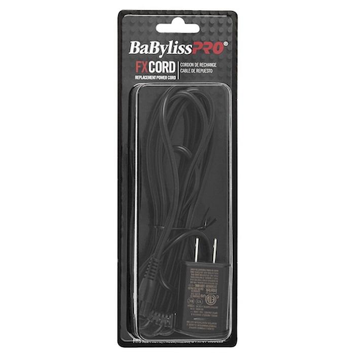 BABYLISS Barberology Replacement Power Cord for FX870, FX820, FX788 and FX787 models. Model #BB-FXCORD, UPC: 074108425492
