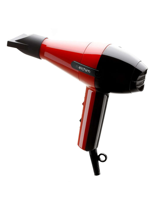 ELCHIM 2001 High Pressure Professional Hair Dryer - Red/Black Model #EL-220710011, UPC: 836793002149