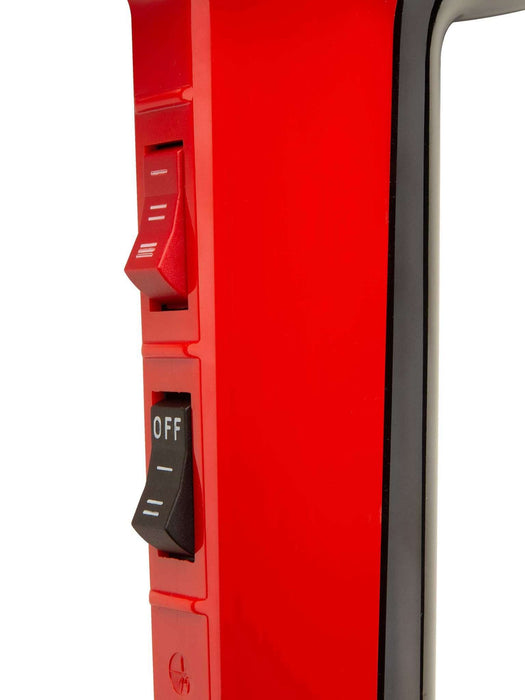 ELCHIM 2001 High Pressure Professional Hair Dryer - Red/Black Model #EL-220710011, UPC: 836793002149