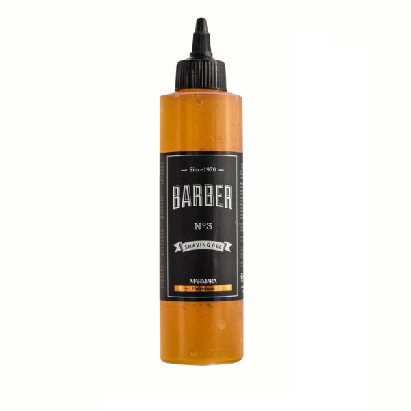 Marmara Barber Squeeze Shave Gel 250ml No:3 Model #YJ-SQGEL-3, UPC: 8691541002435