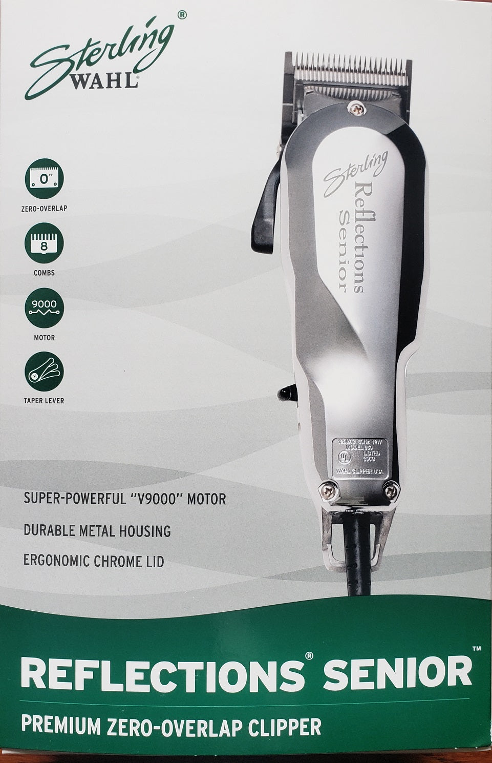 Wahl Professional Reflections Senior Clipper with Metal Housing and Ch —  American Salon Supplies