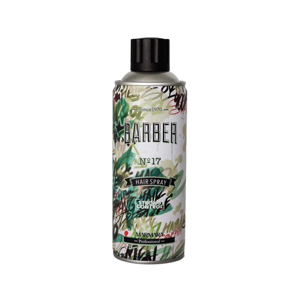 MARMARA BARBER No17 Hair Spray Ultra Strong - 400 ml Model #YJ-GL-105, UPC: 8691541002947