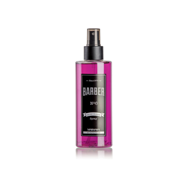 MARMARA BARBER Cologne 250 ml No.6 Spray Model #YJ-GL-6-250ML, UPC: 8691541005047