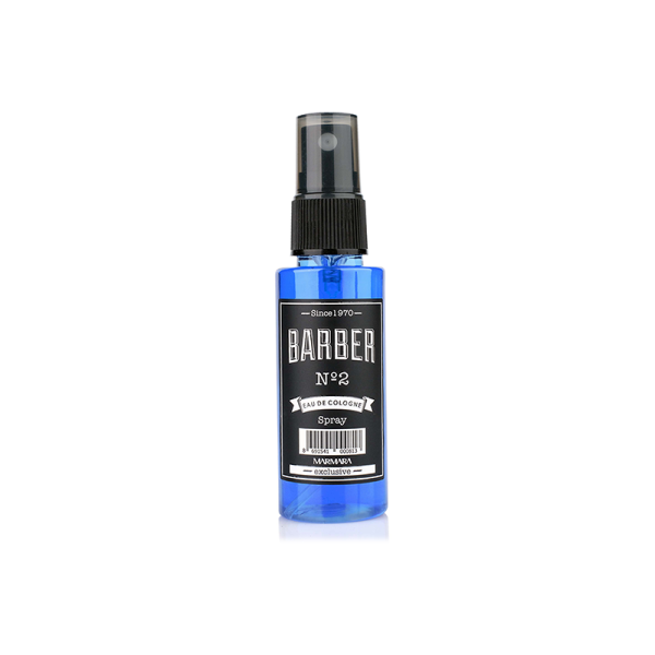 MARMARA BARBER Aftershave Cologne - 50ml Spray - No:2 Model #YJ-GL-50ML-NO2, UPC: 8691541000813