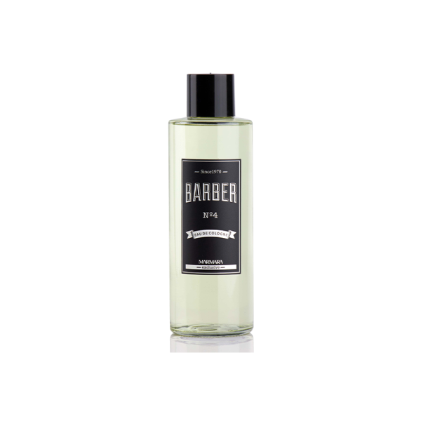 MARMARA BARBER Aftershave Cologne - 500ml - No:4 - No Box Model #YJ-GL-4, UPC: 8691541197537