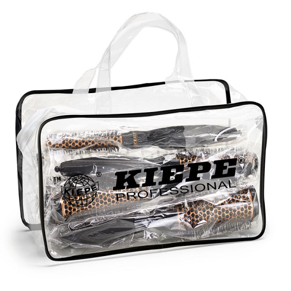 Kiepe Professional Pure Rose Gold Brush Kit 5Pcs Model #KPE-5800, UPC: 8008981580001