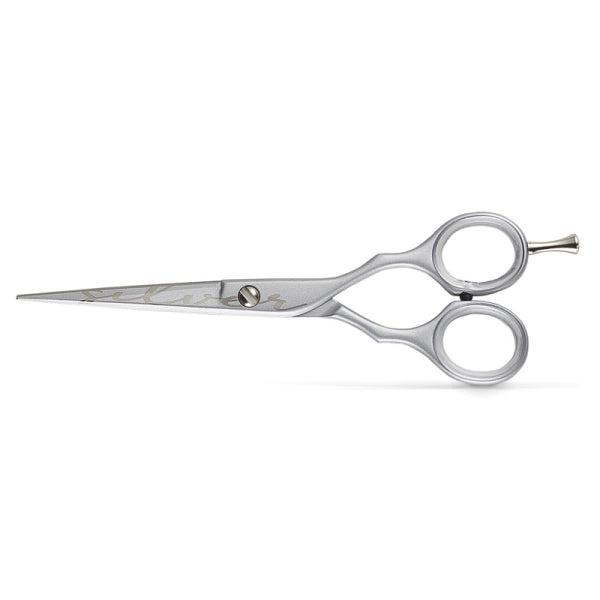 Kiepe Professiona Ergo Anatomic Luxury Silver Series Scissors - 6 Inch Model #KPE-2452-6, UPC: 8008981910341