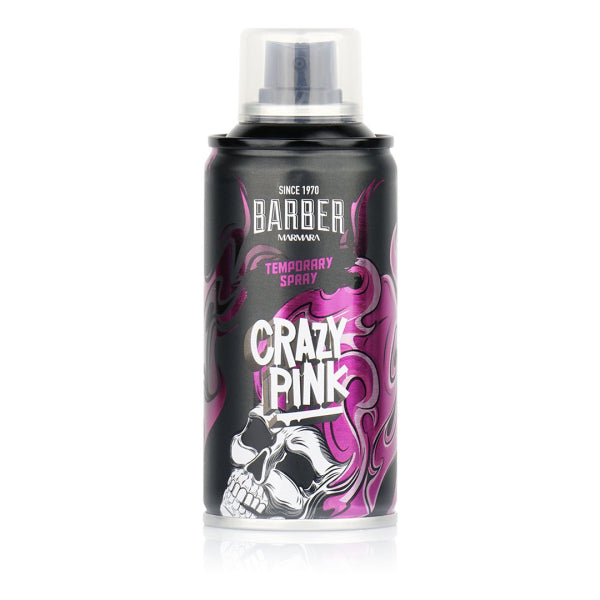 MARMARA BARBER Hair Color Spray 150 ml Crazy Pink Model #BCS-150-PNK, UPC: 8691541005221