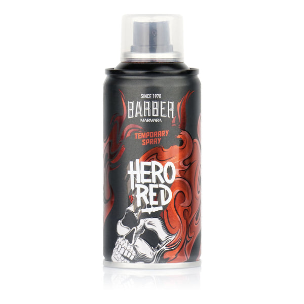 MARMARA BARBER Hair Color Spray 150 ml Hero Red Model #BCS-150-RED, UPC: 8691541005214