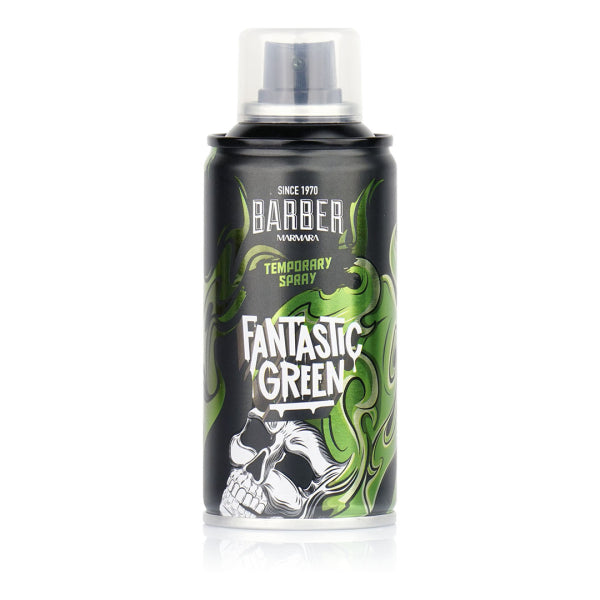 MARMARA BARBER Hair Color Spray 150 ml Fantastic Green Model #BCS-150-GRE, UPC: 8691541005184