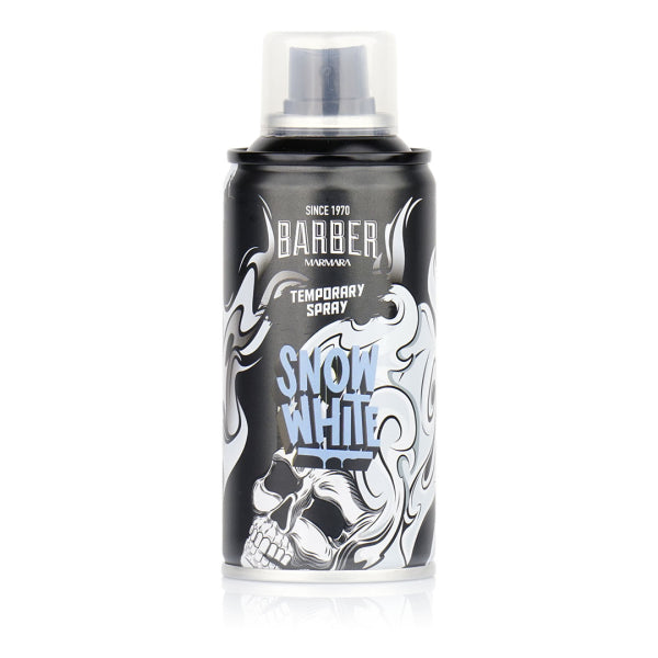 MARMARA BARBER Hair Color Spray 150 ml Snow White Model #BCS-150-WHT, UPC: 8691541005177