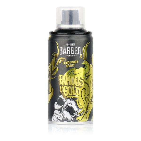 MARMARA BARBER Hair Color Spray 150 ml Famous Gold Model #BCS-150-GLD, UPC: 8691541005160