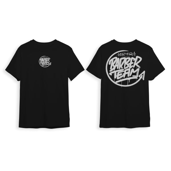 MARMARA BARBER T-Shirt Team Black Model #BTS-TEA-BLK, UPC: 8691541005467