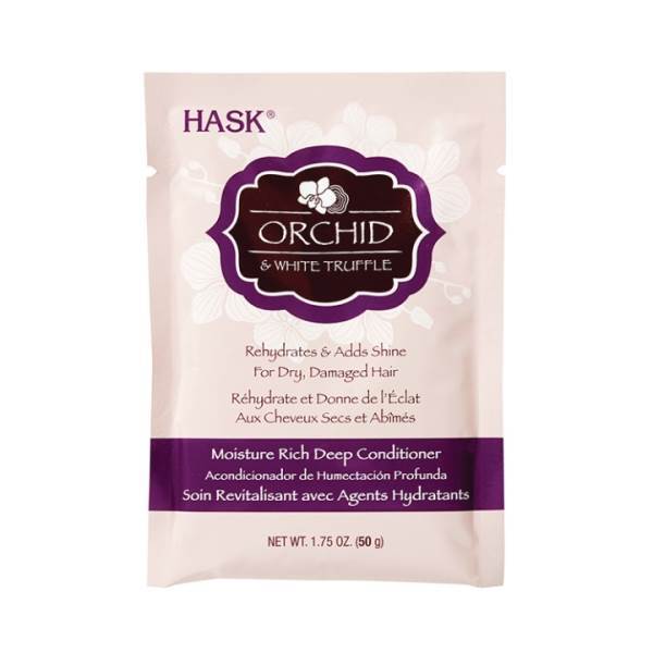 HASK Orchid & White Truffle Moisture Rich Deep Conditioner 1.75 Fl.Oz Model #HK-33310, UPC: 071164333105