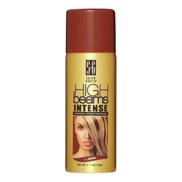 SALON GRAFIX High Beams Intense Spray On Hair Color Brown, 2.7 Oz Model #XN-SLG-123066, UPC: 034044123067