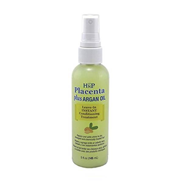 HASK Hnp Conditioner Leave-In Placenta Plus Argan Oil 5 Oz Model #HK-44106A, UPC: 071164441060