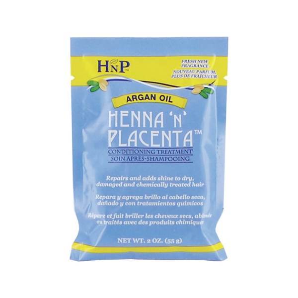 HASK Argan Oil Henna N Placenta Conditioning Treatment, 2 Oz Model #HK-43306A, UPC: 071164433065