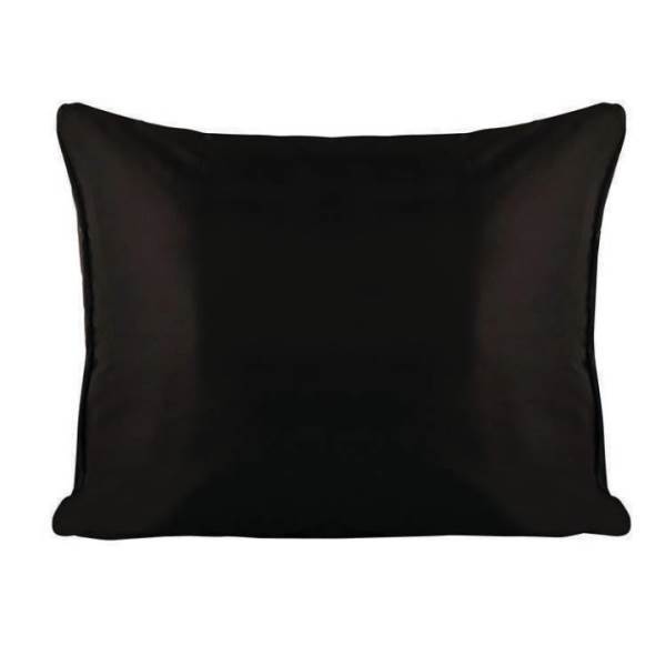 BIORLX Satin Pillow Case, Black Model #ZD-CFT112-BLK, UPC: 703558833402
