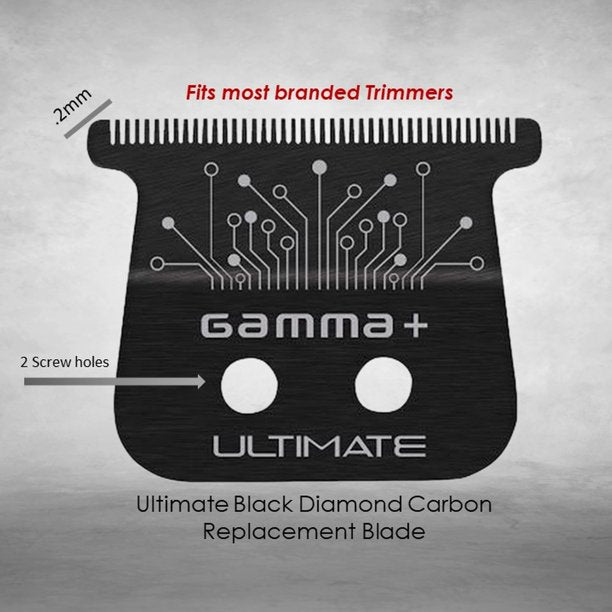 GAMMA+ DLC Ultimate Fixed Trimmer Blade .2MM Blade Tip Model #ZY-GPDHBE, UPC: 810069130040