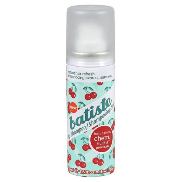 BATISTE Dry Shampoo, Cherry Fragrance, Mini 1.6 Oz Model #BT-87085, UPC: 5010724526804