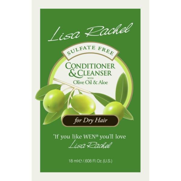 LISA RACHEL Packet, Dry Hair (olive Oil & Alo Model #LA-4103PT, UPC: 021959241030