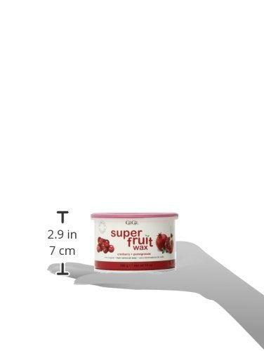 GIGI Super Fruit Wax Cranberry and Pomegranate 14 oz Model #GG-357, UPC: 073930003571