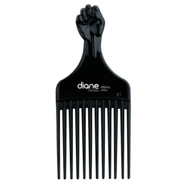 DIANE SE416 Plastic Lift Black Comb Model #DI-SE416, UPC: 023508704164