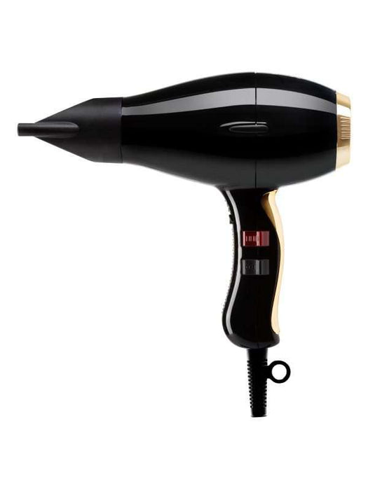 ELCHIM 3900 Healthy Ionic Hair Dryer - Black And Gold Model #EL-249790007, UPC: 836793003030
