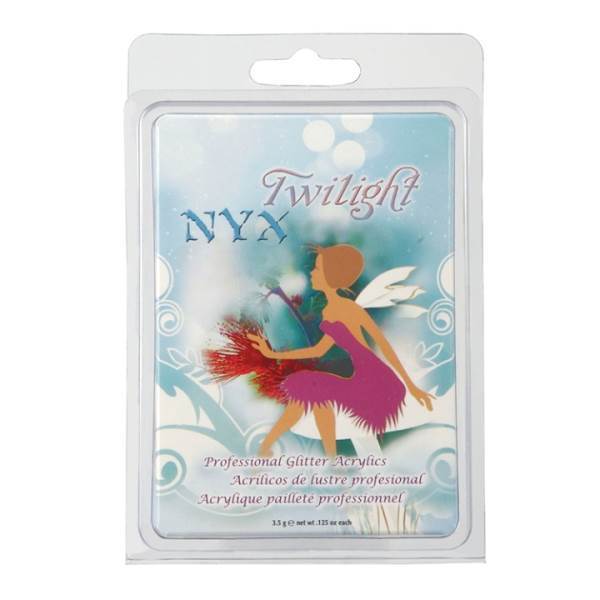 SUPERNAIL Twilight - Nyx Glitter Acrylic Kit Model #SU-51001, UPC: 073930510017