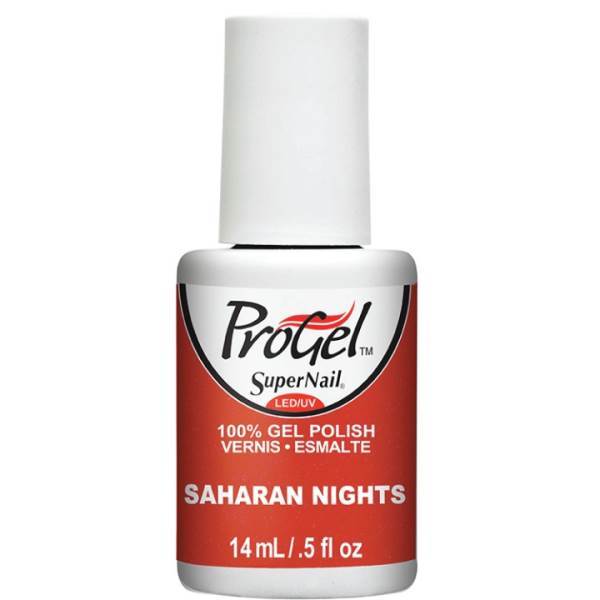 SUPERNAIL Progel Nail Lacquer, Saharan Nights Model #SU-81410, UPC: 073930814108