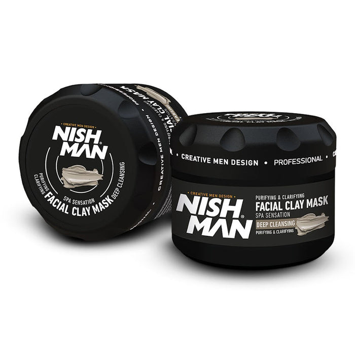 Nishman Face Clay Mask 450g Model #NMC-FACE CLAY MASK, UPC: 8682035083689
