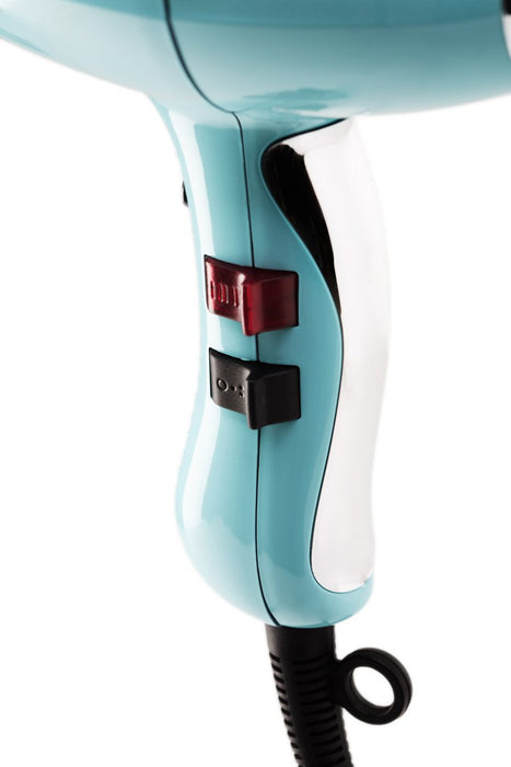 ELCHIM 3600 Healthy Ionic Hair Dryer - Retro Light Blue Model #EL-2497C0G03, UPC: 836793003207