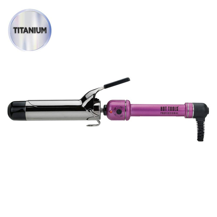 HOT TOOLS Pink Titanium 1-1/2" Salon Curling Iron Model #HO-HPK46, UPC: 078729087770