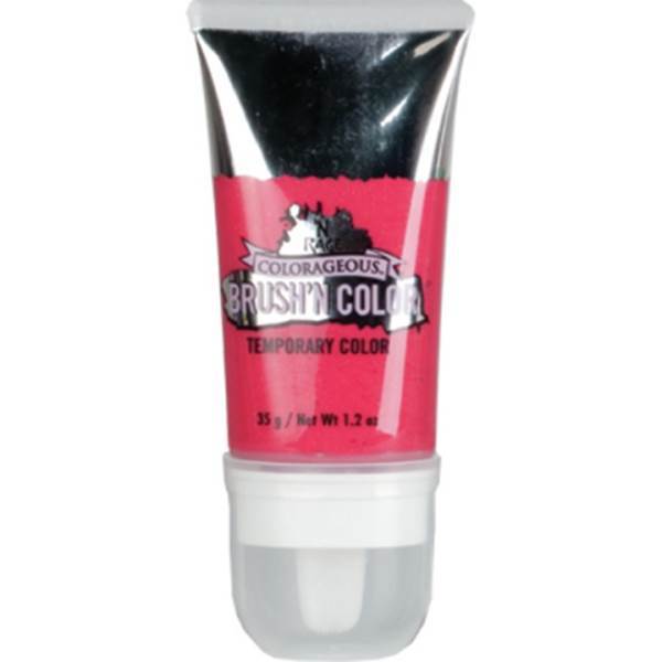 N RAGE Colorageous Brush 'N Color, Red Glitter Model #NR-24057, UPC: 074764240576