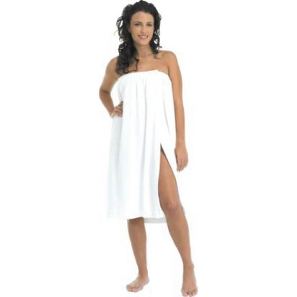 BETTY DAIN Terry Salon Wrap Model #BD-227-WHT, UPC: 013534177001