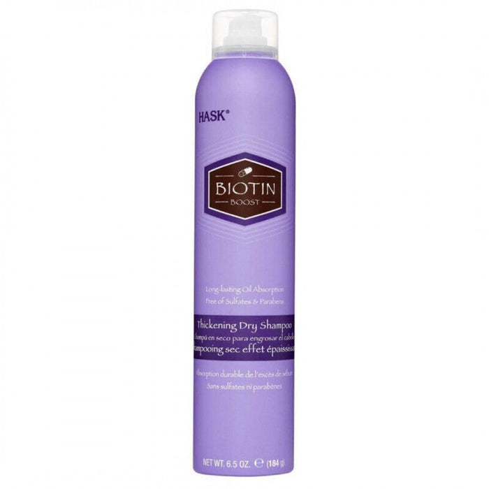 HASK Biotin Boost Thickening Dry Shampoo 6.5 fl oz Model #HK-37125A, UPC: 071164371251