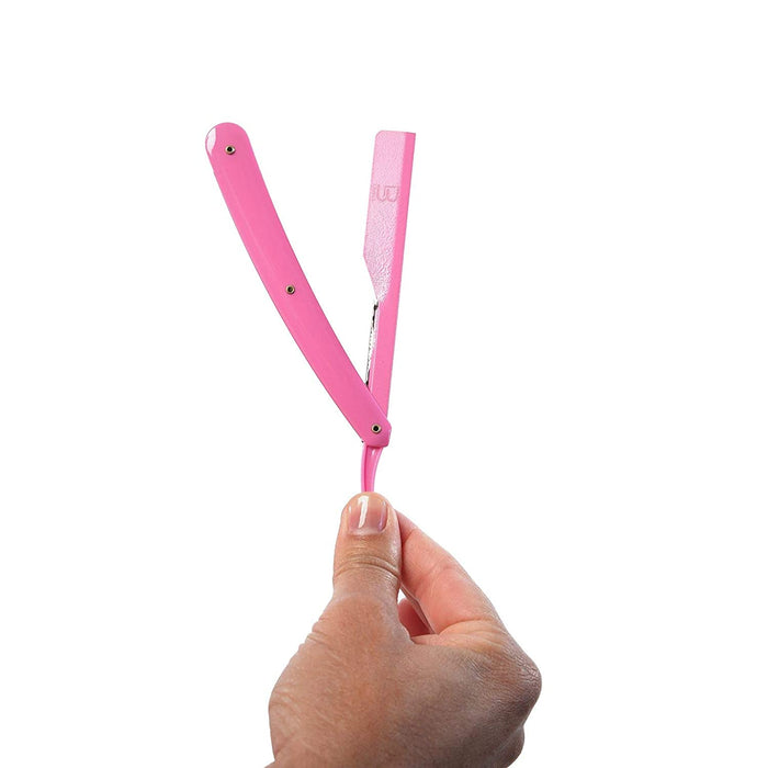 L3VEL3 Straight Razor Holder - Pink Model #L3-B1002, UPC: 850016995728