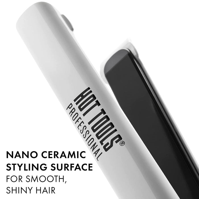 HOT TOOLS 1 Inch Xl Digital Nano Ceramic Flatiron - Hot Tools Model #HO-HTBW18, UPC: 078729555187