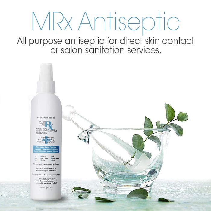 GENA Mrx Antiseptic, 8 Oz w/Spray Model #GN-01508, UPC: 037529015086
