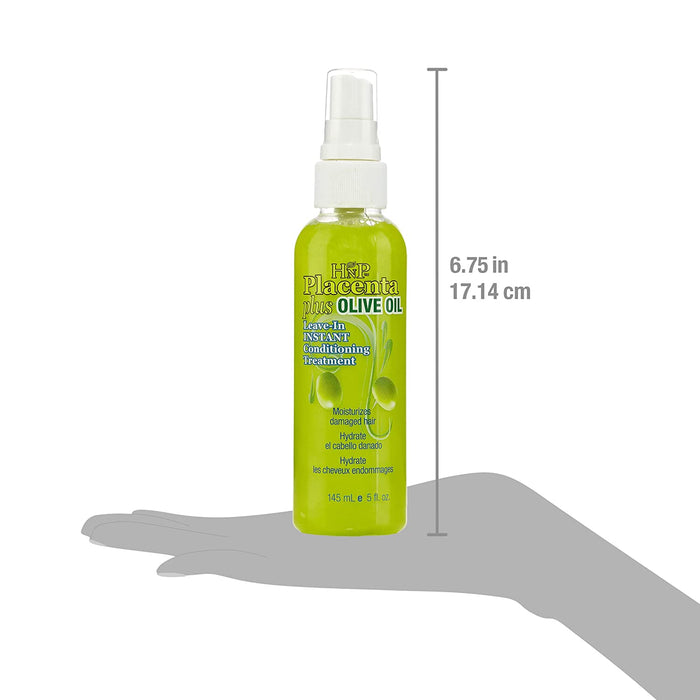 HASK Placenta Plus Olive Oil Leave-in Instant Conditioning Treatment, 5 Oz Model #HK-34103A, UPC: 071164341032
