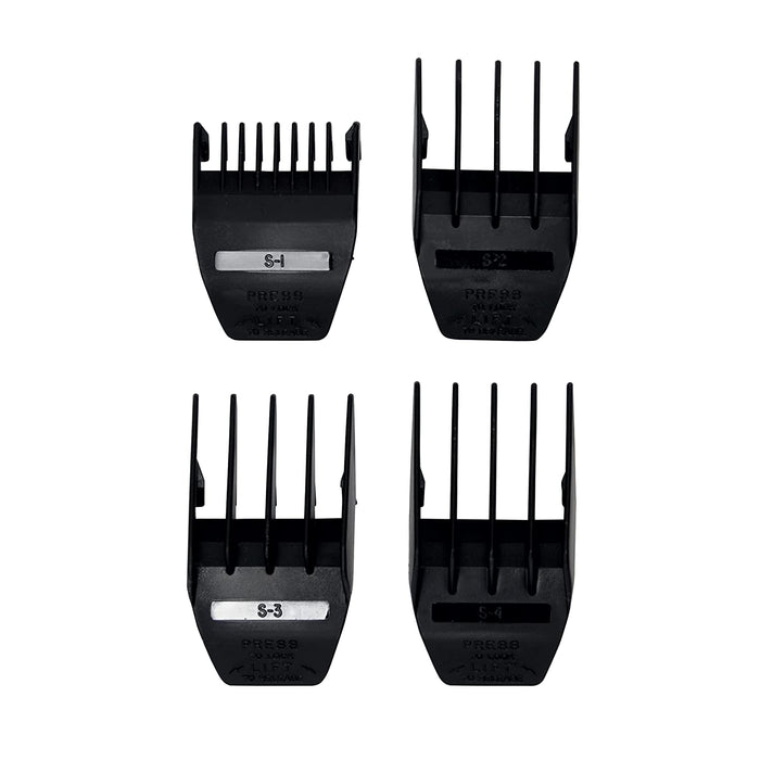WAHL Comb Set for Peanut Trimmer (4-Pack) - Black Model #WA-03166, UPC: 043917316604