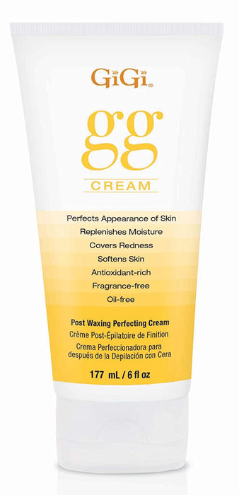 GIGI gg Cream - Post-Wax Skin Perfecting Cream, 6 oz Model #GG-339, UPC: 073930033905