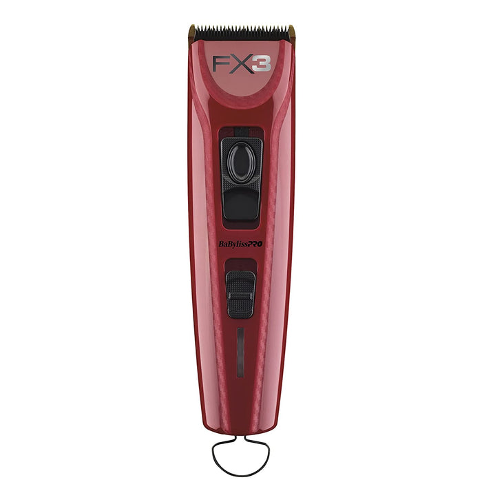 BABYLISS PRO Super FX Clipper with Fade Blade 110 - 220 Volts Model #BB-FXX3C, UPC: 074108426376