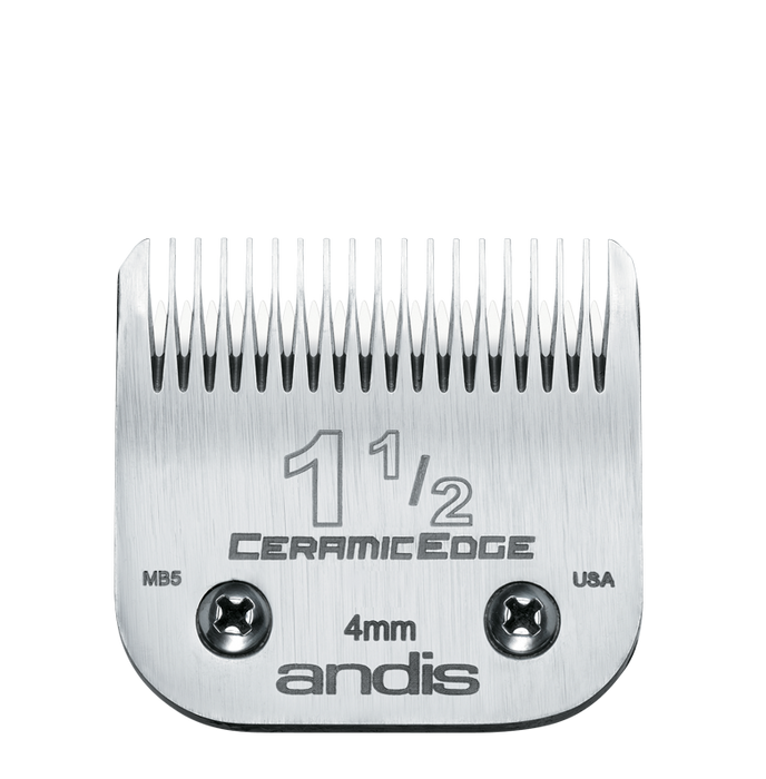 ANDIS Size 1-1/2 - Graduation Blade - Leaves Hair - 5/32" - 4 mm Model #AN-63015, UPC: 040102630156