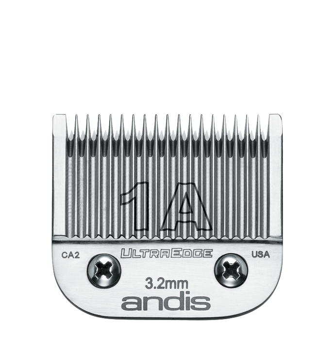 ANDIS Size 1A - Leaves Hair - 1/8" - 3.2 mm Model #AN-64205, UPC: 040102642050