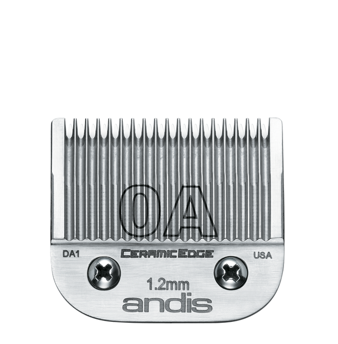 ANDIS Size 0A - Leaves Hair - 3/64" - 1.2 mm Model #AN-64470, UPC: 040102644702