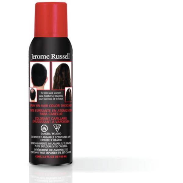 JEROME RUSSELL Hair Color Thickener, Black Model #JE-97452, UPC: 14608588723