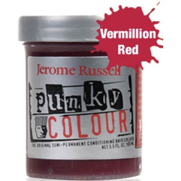 JEROME RUSSELL Punky Color, Vermillion Red Model #JE-97470, UPC: 014608514265